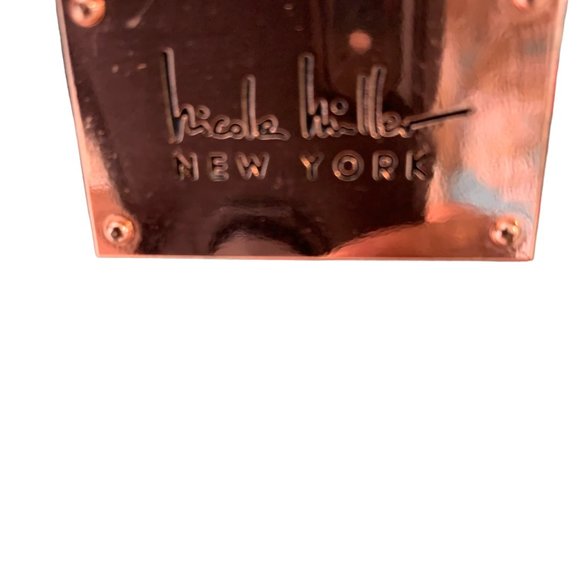 Nicole Miller New York Palm Tree Toiletry Bag Large Travel Bag 4 Compartments - Picture 6 of 13